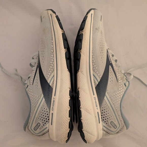Brooks Ghost 14 Shoes Womens 9.5 Light Blue Lightweight Running Shoes - Picture 8 of 8